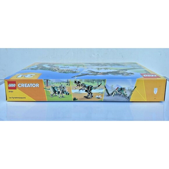 LEGO Creator 3 in 1 T-Rex Dinosaur Toy - Build T Rex, Triceratops & Pterodactyl - Picture 11 of 11